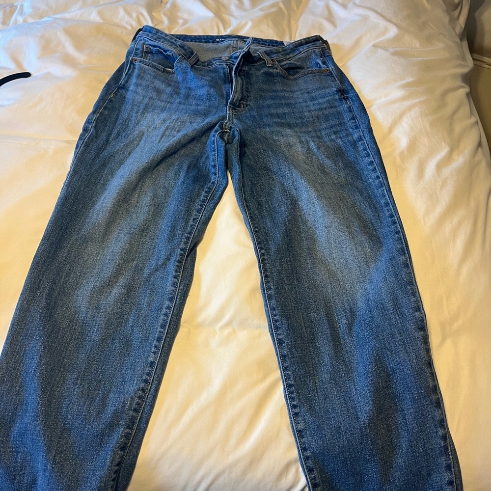 Old Navy Blue Boyfriend Jeans